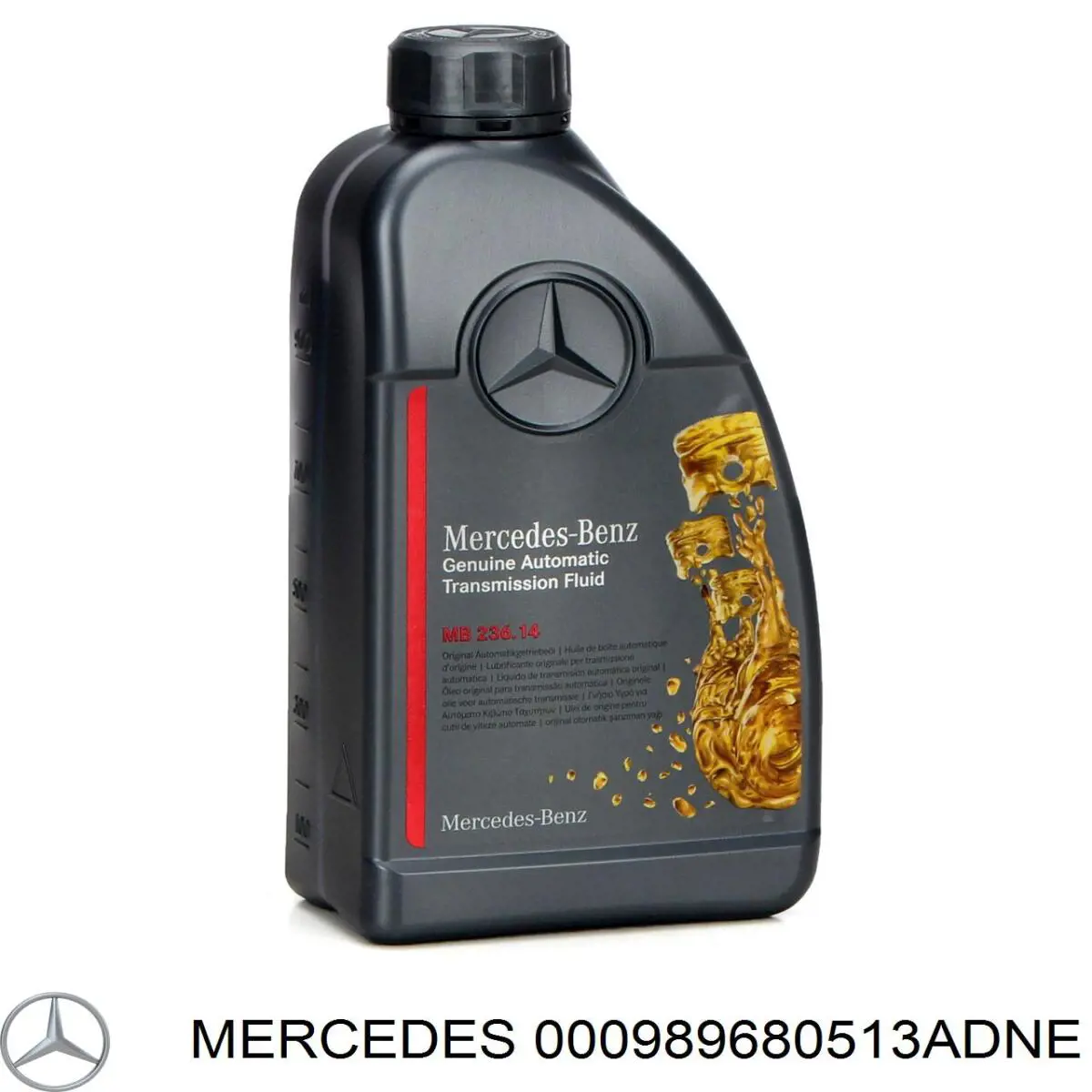 Olej przekładniowy 000989680513ADNE Mercedes