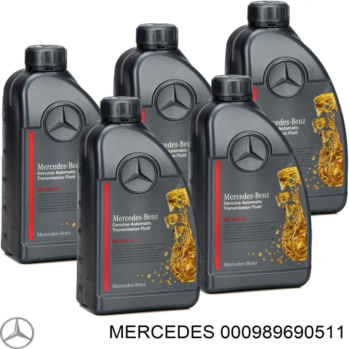 Olej przekładniowy Mercedes 000989690511 cena, od 27,64 USD