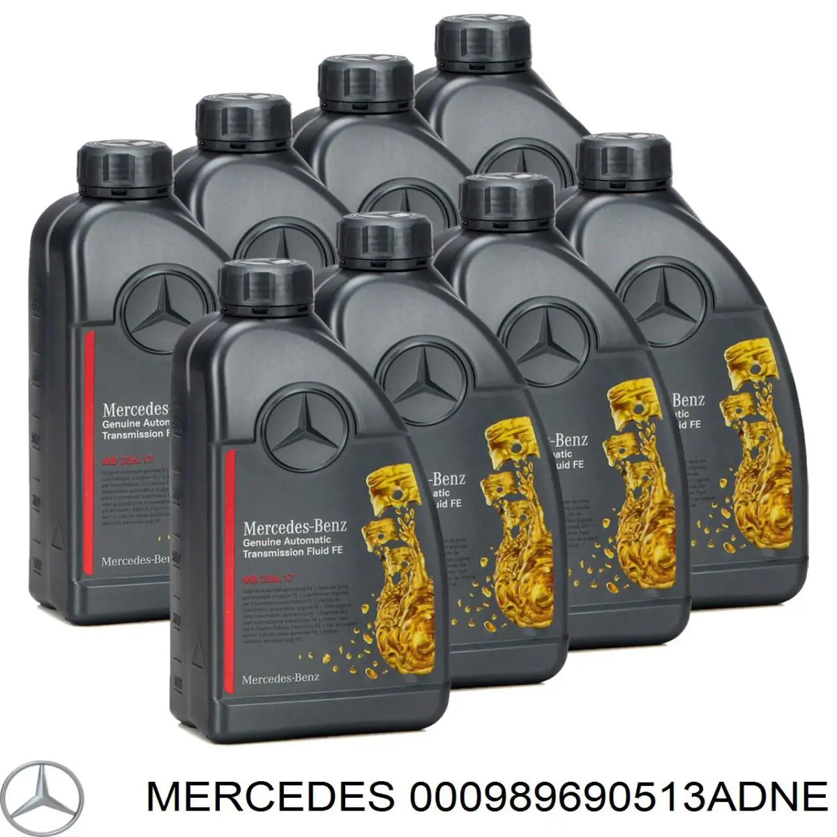 Olej przekładniowy Mercedes 000989690513ADNE cena, od 95,70 USD