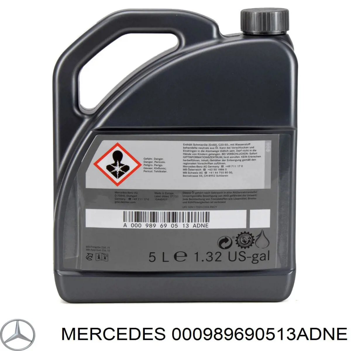 Do koszyka 000989690513ADNE Mercedes Olej przekładniowy