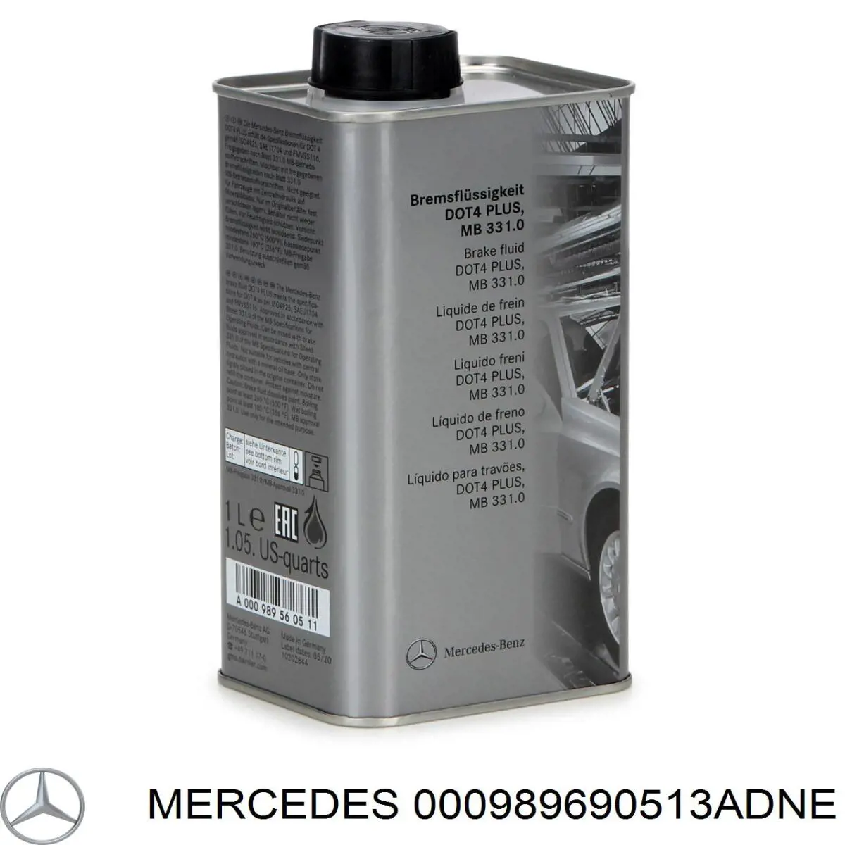 Do koszyka 000989690513ADNE Mercedes Olej przekładniowy