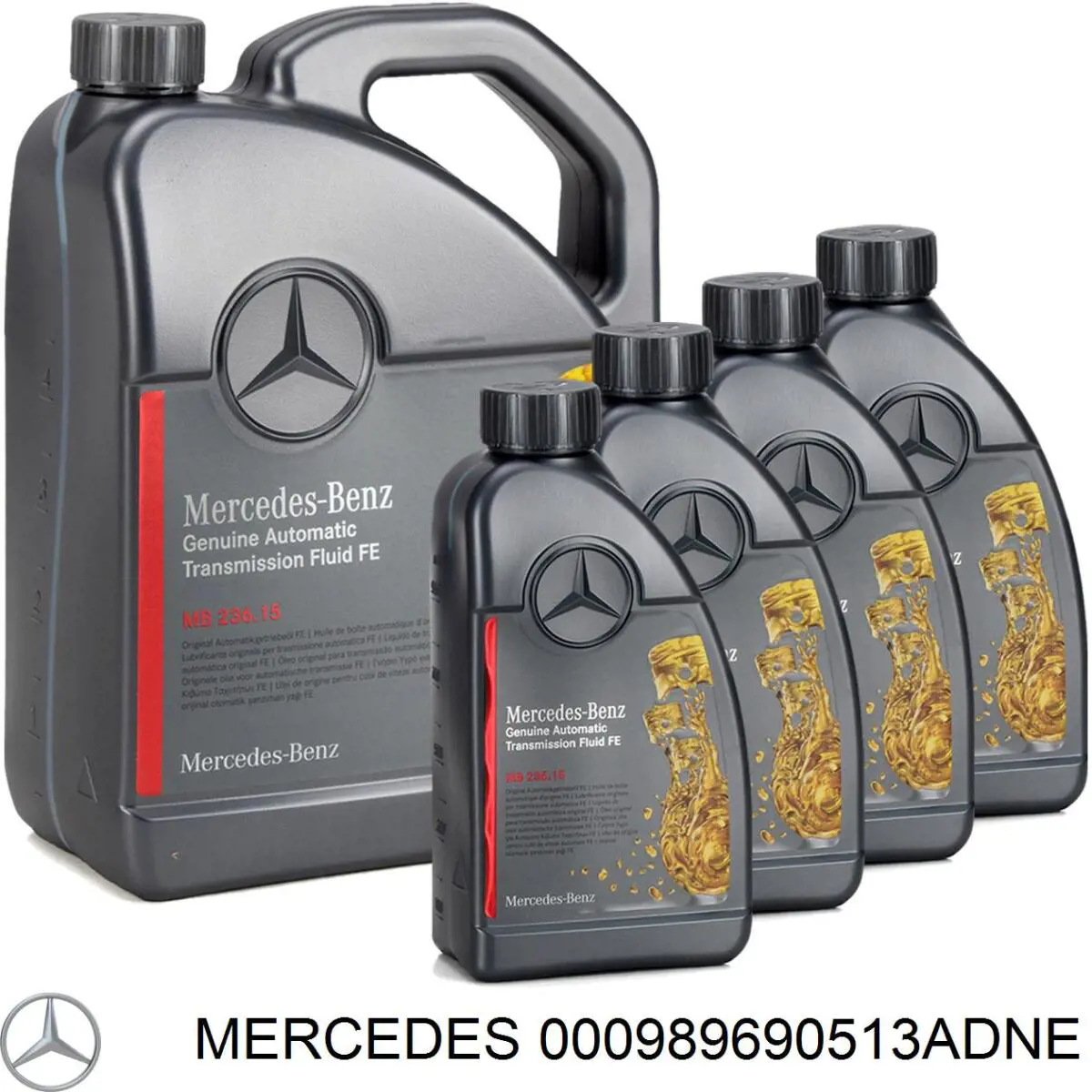 Olej przekładniowy 000989690513ADNE Mercedes