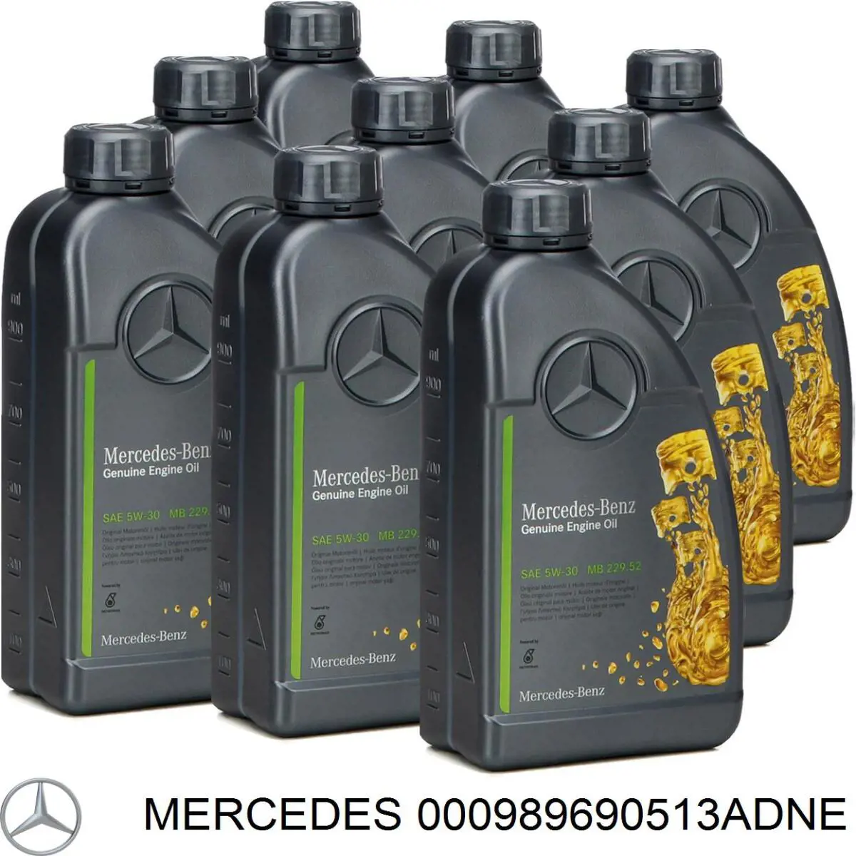Olej przekładniowy Mercedes 000989690513ADNE cena, od 95,70 USD