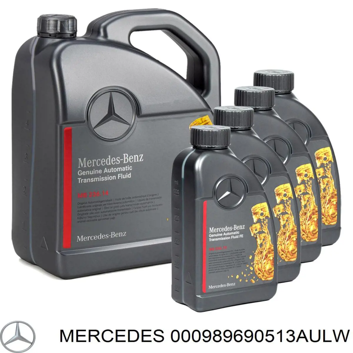 Do koszyka 000989690513AULW Mercedes Olej przekładniowy