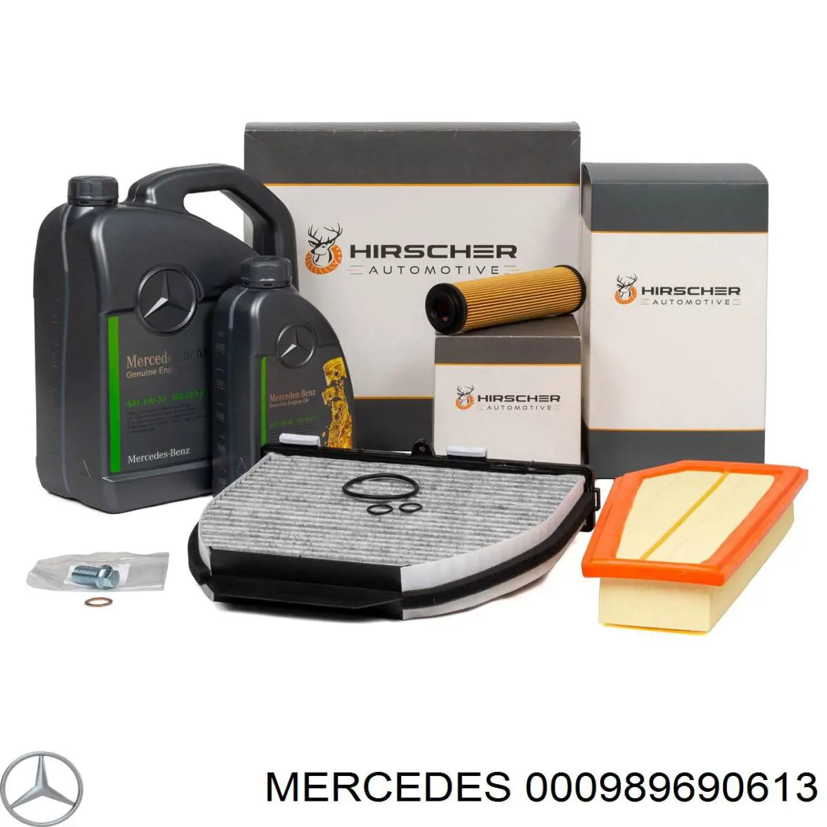 Olej do silnika 000989690613 Mercedes