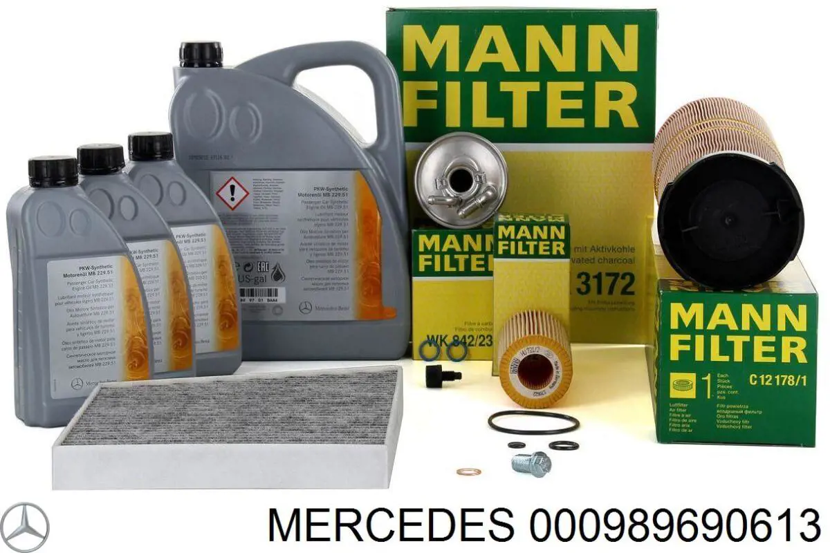 Olej do silnika Mercedes 000989690613 cena, od 81,20 USD