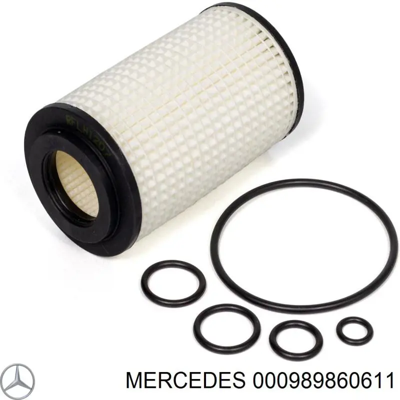 Olej do silnika 000989860611 Mercedes