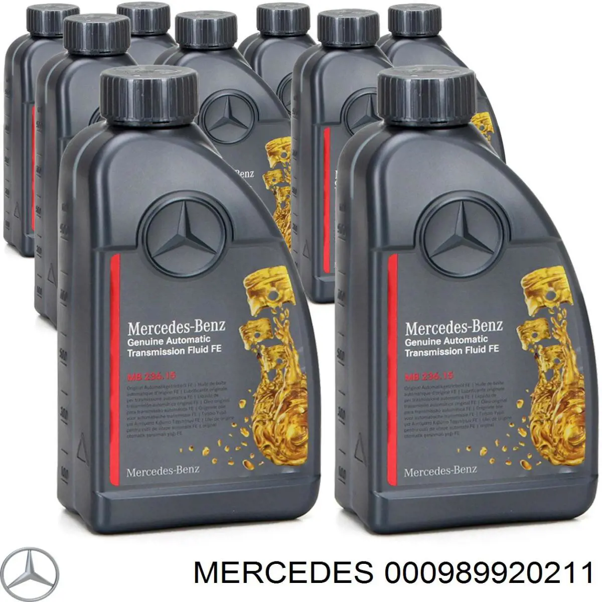 Olej do silnika Mercedes 000989210711 cena, od 17,67 USD
