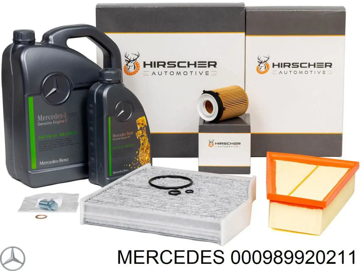 Do koszyka 000989860611AAEE Mercedes Olej do silnika