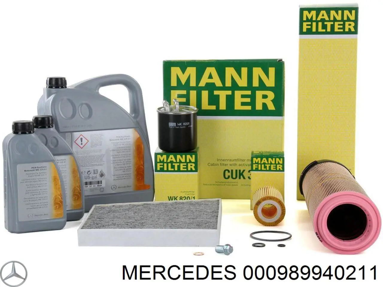 000989940211 Mercedes Olej do silnika