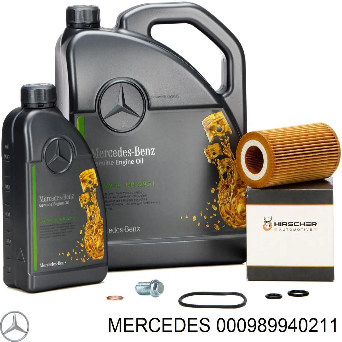 Olej do silnika Mercedes 000989940211 cena, od 23,32 USD