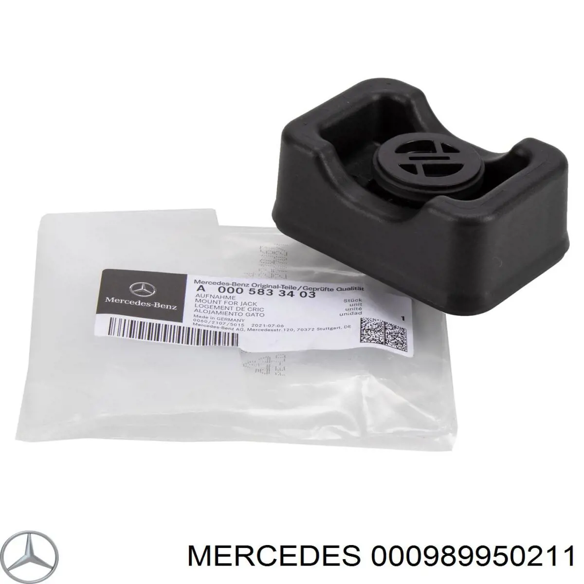 Olej do silnika A000989820711FBDD Mercedes