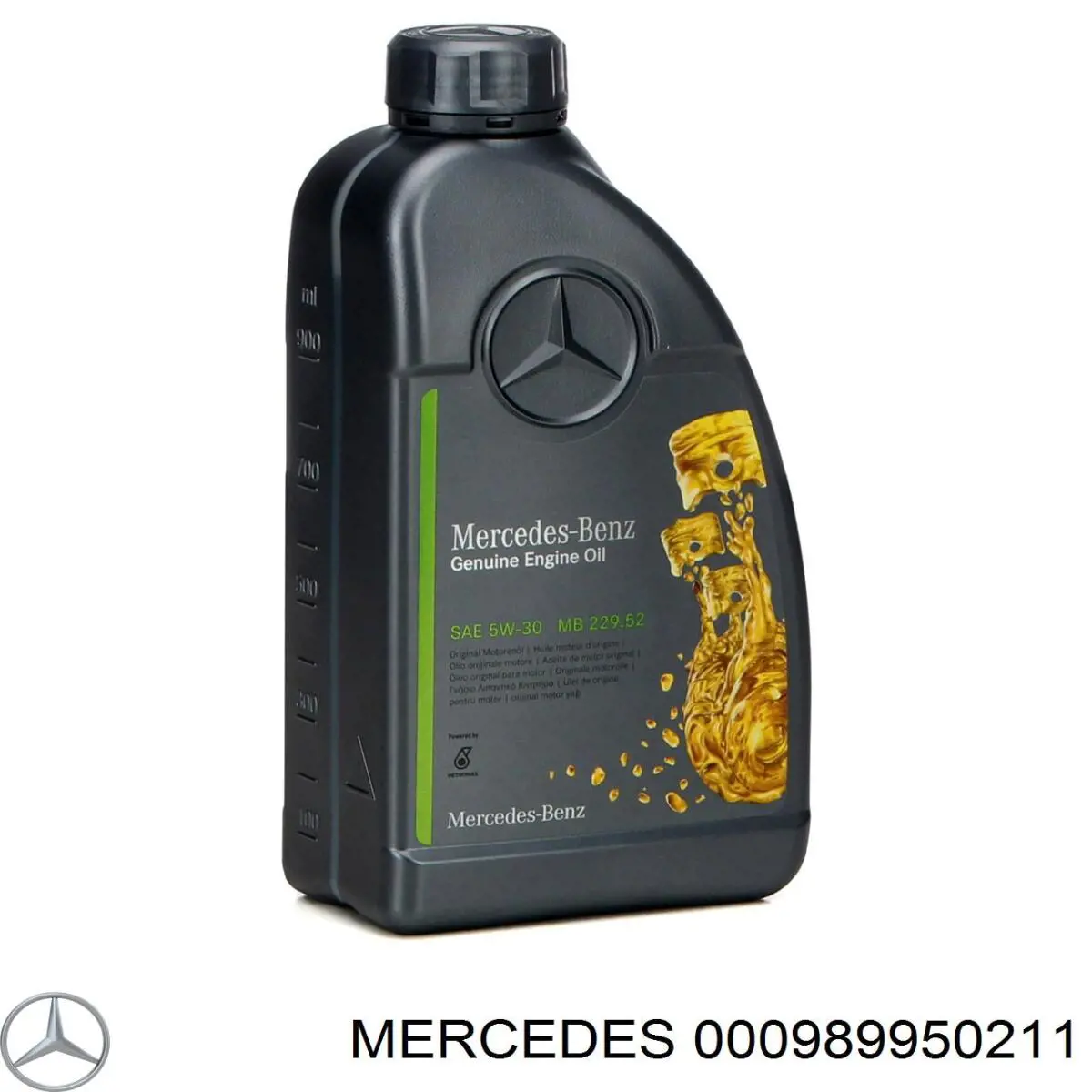 Olej do silnika Mercedes A000989820711FBDD cena, od 17,82 USD