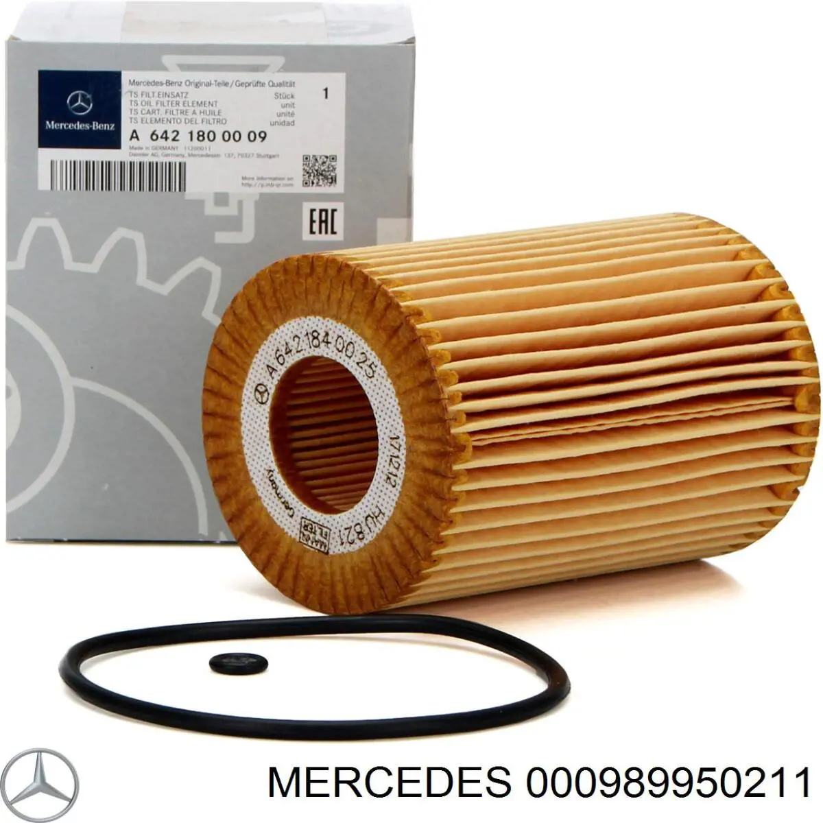 Olej do silnika A000989820711FBDD Mercedes