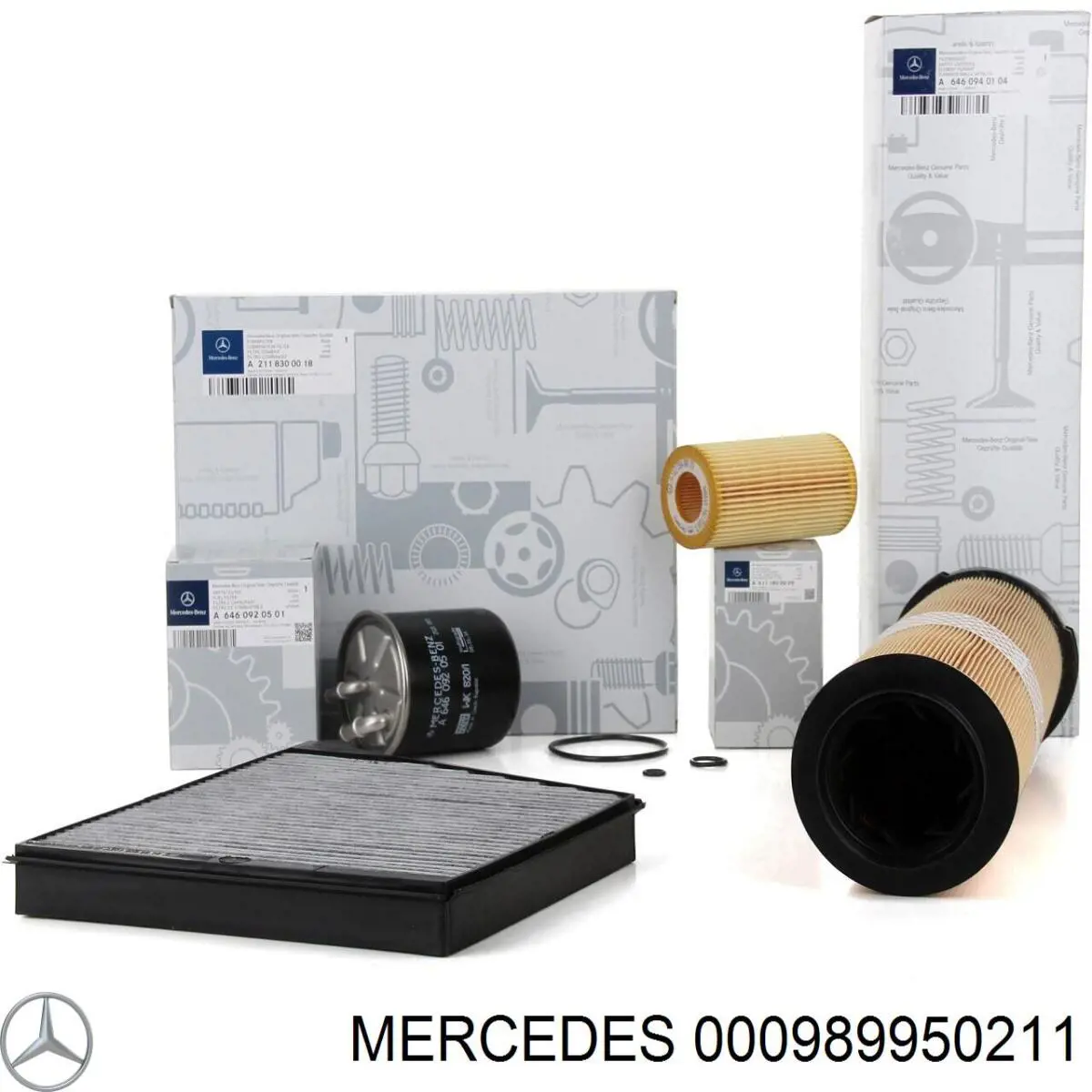 000989820711FBDD Mercedes Olej do silnika
