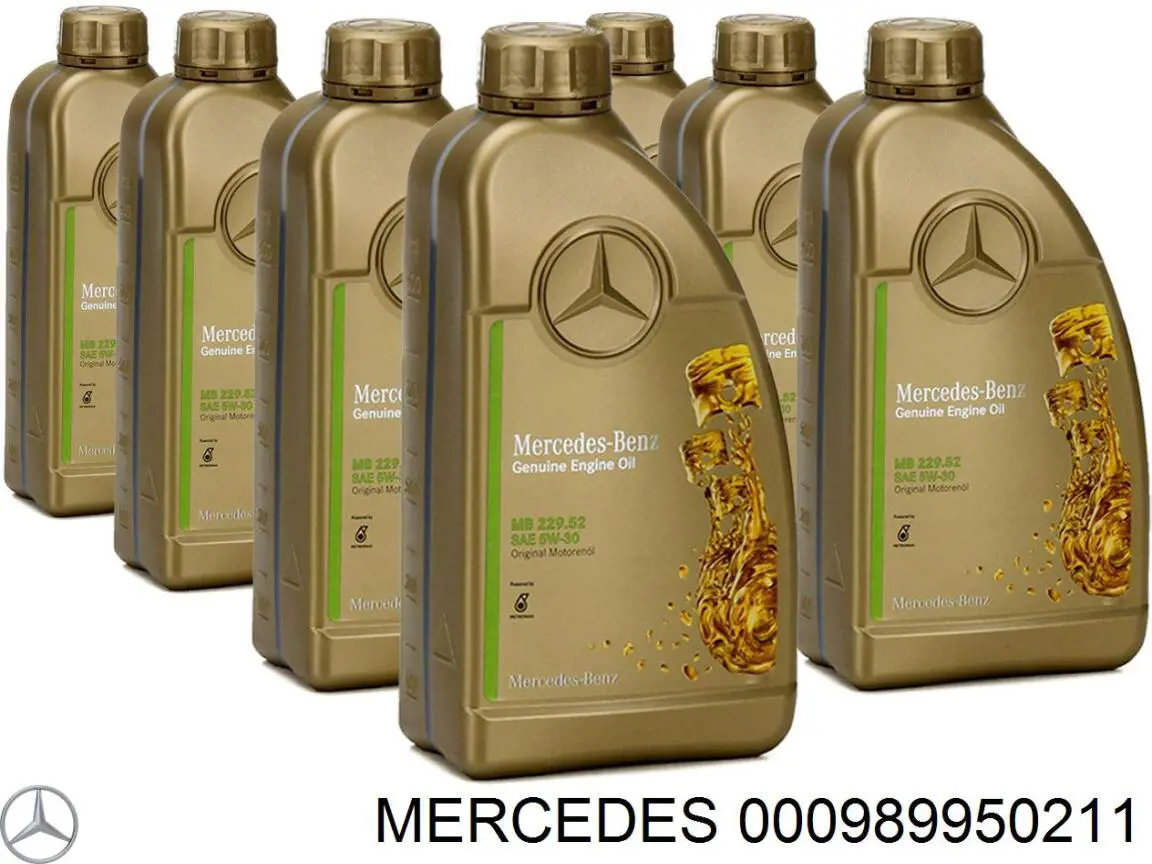 Olej do silnika Mercedes A000989330911 cena, od 22,11 USD