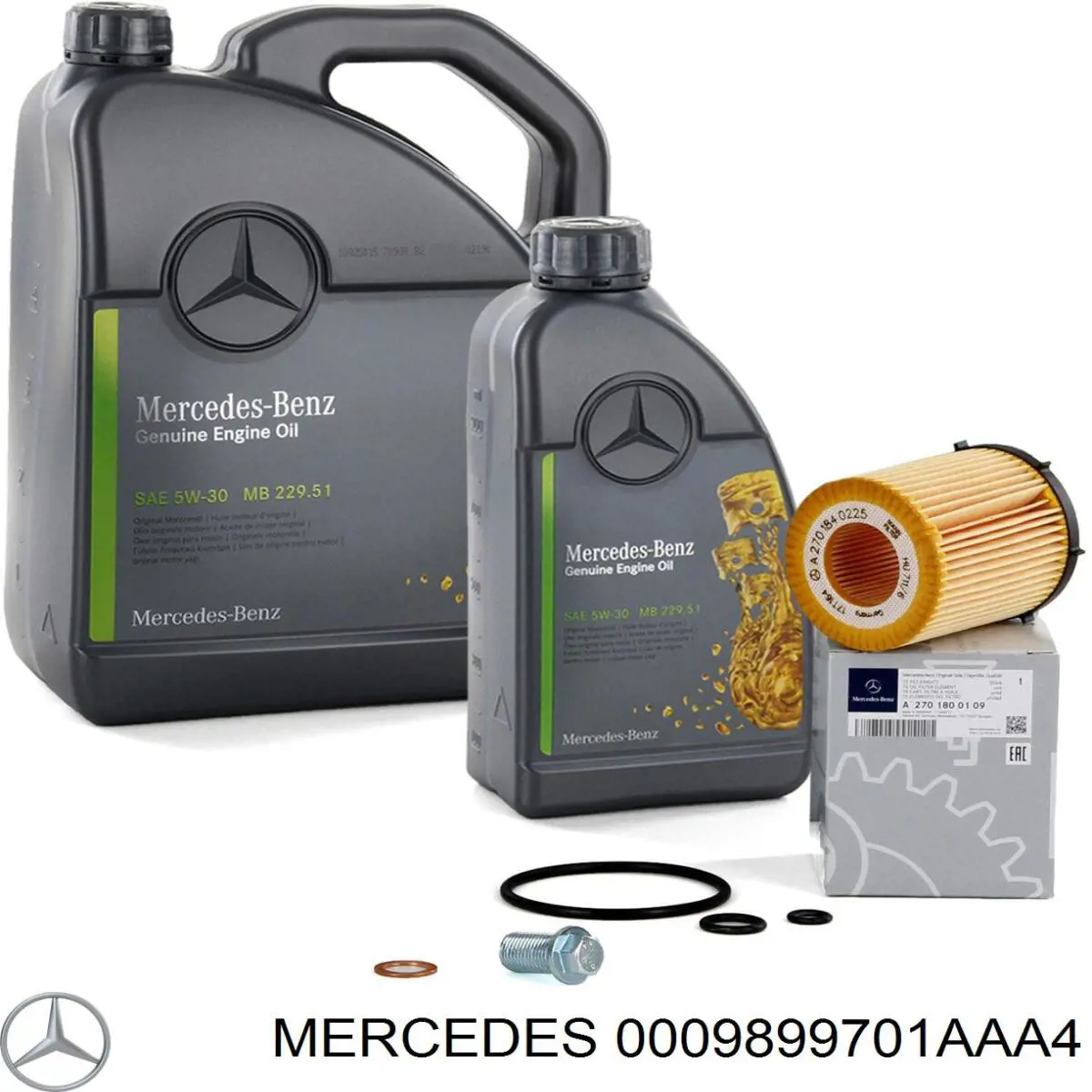 Olej do silnika Mercedes 0009899701AAA4 cena, od 71,91 USD