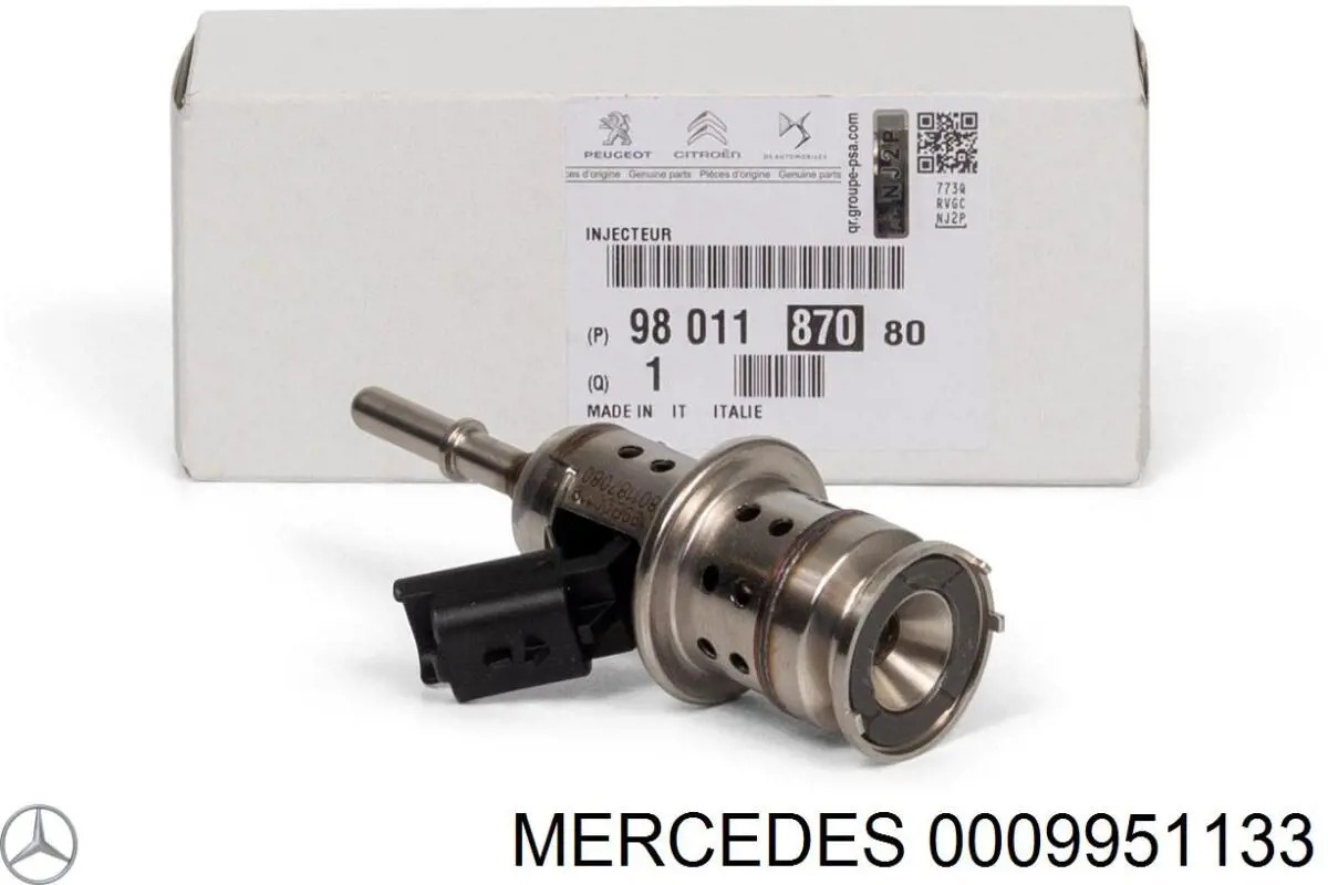 0009951133 Mercedes Obejma zaciskowa kolektora wydechowego