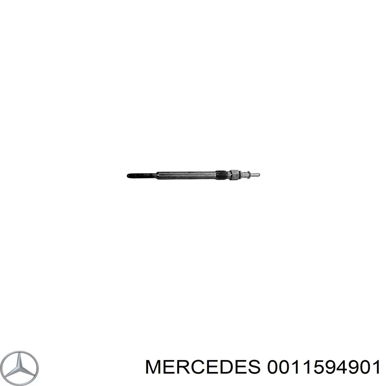 Świeca żarowa 0011594901 Mercedes
