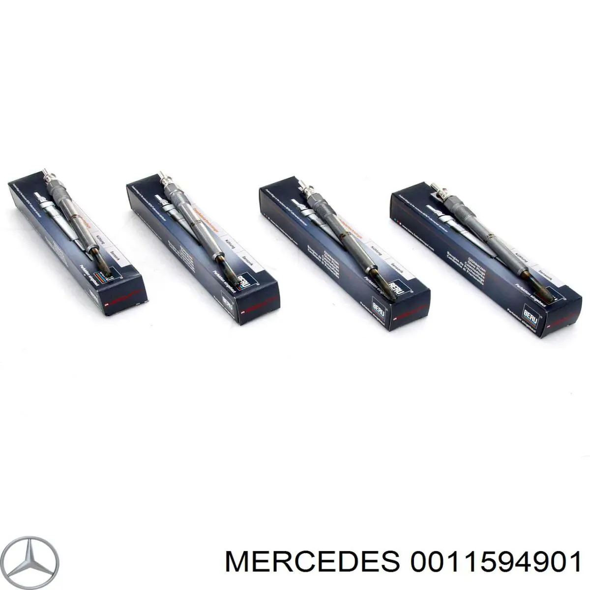 Świeca żarowa Mercedes 0011594901