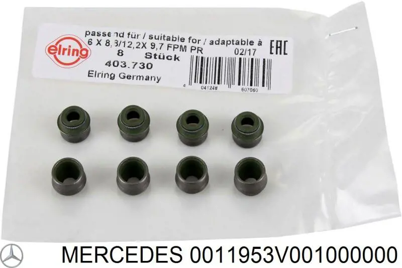 Konwerter-katalizator Mercedes 0011953V001000000 cena, od 259,57 USD