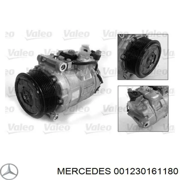 Do koszyka 001230161180 Mercedes Sprężarka klimatyzacji