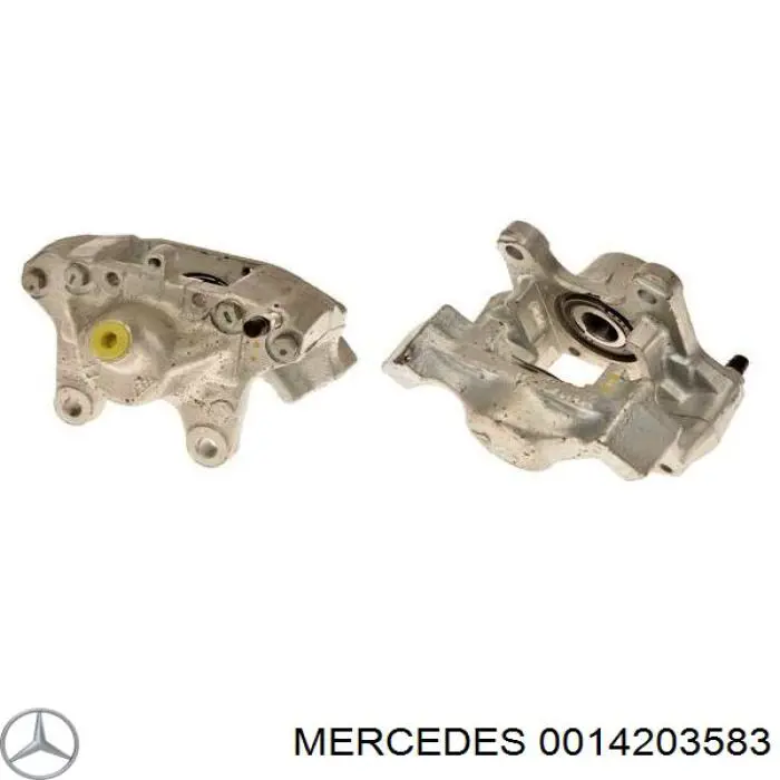 Zacisk hamulcowy tylny lewy Mercedes A0014203583 cena, od 66,40 USD