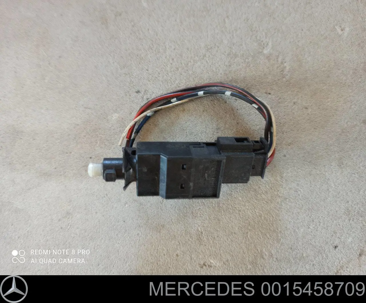 Czujnik włącznika świała stop Mercedes 0015458709 cena, od 13,91 USD