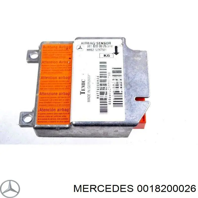 0018200026 Mercedes Sterownik poduszki bezpieczeństwa