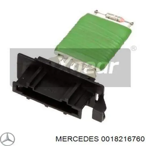 Rezystor wentylatora nagrzewnicy (ogrzewacza kabiny) Mercedes 0018216760 cena, od 12,67 USD