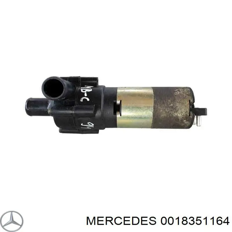 0018351164 Mercedes pompa chłodzenia wodą, dodatkowa elektryczna