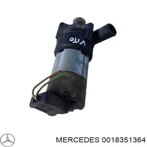 0018351364 Mercedes pompa chłodzenia wodą, dodatkowa elektryczna