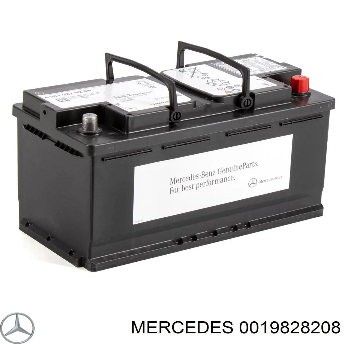 0019828208 Mercedes Bateria (akumulator)