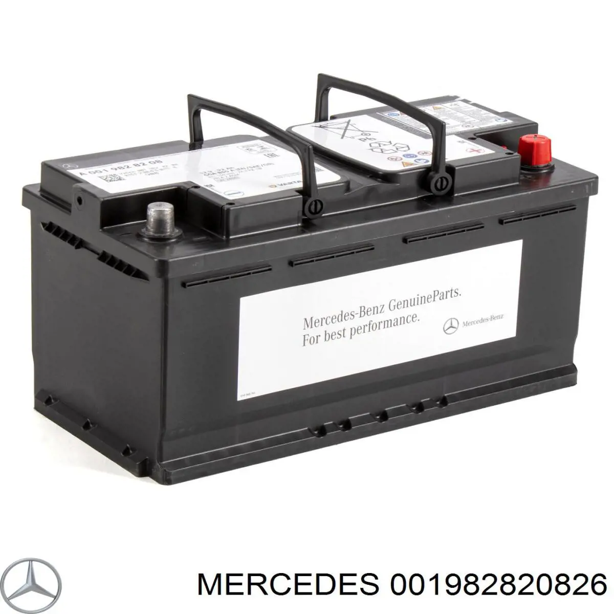 001982820826 Mercedes Bateria (akumulator)