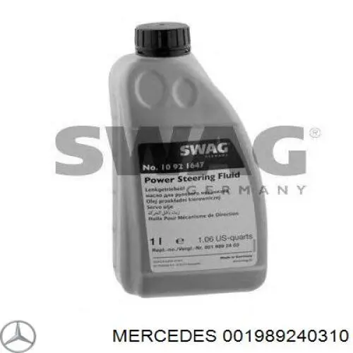 Płyn hydraulicznego układu wspomagania Mercedes 001989240310 cena, od 21,72 USD