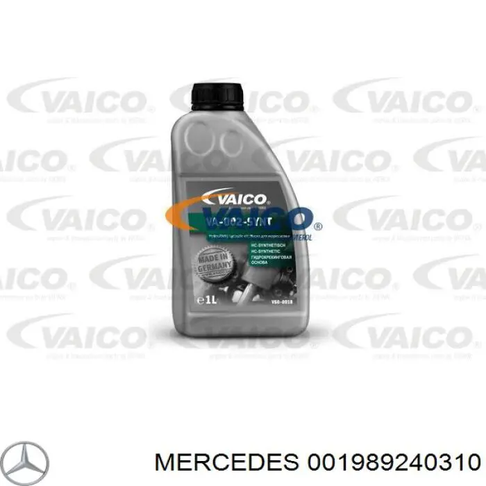 Do koszyka 001989240310 Mercedes Płyn hydraulicznego układu wspomagania