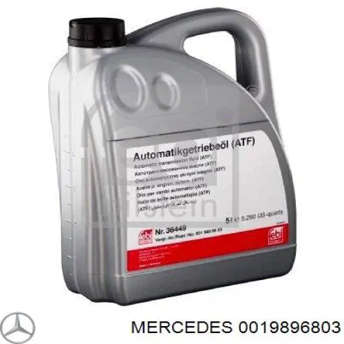 Do koszyka 0019896803 Mercedes Olej przekładniowy