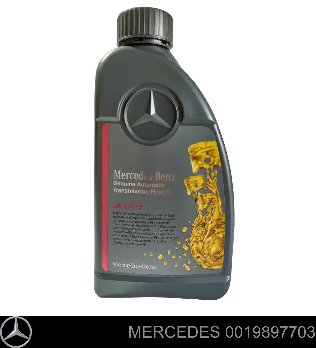 Olej przekładniowy 0019897703 Mercedes