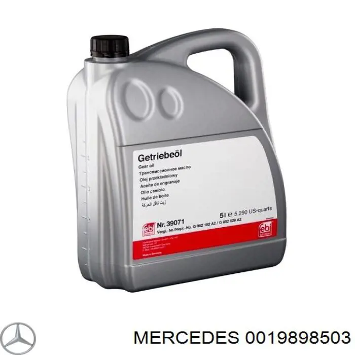 Olej przekładniowy 0019898503 Mercedes