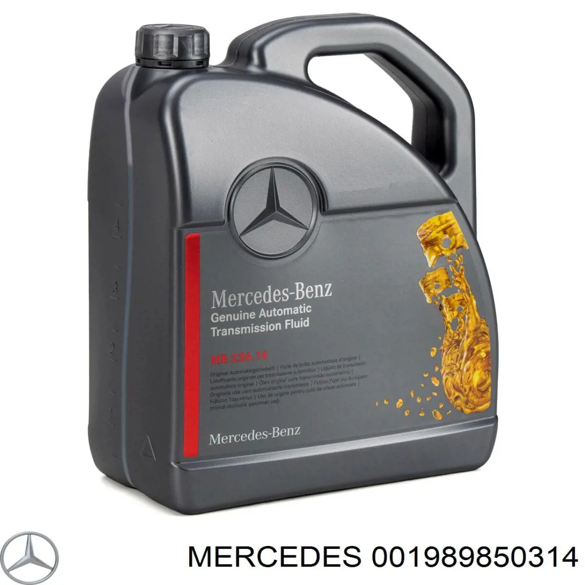 Do koszyka 001989850314 Mercedes Olej przekładniowy