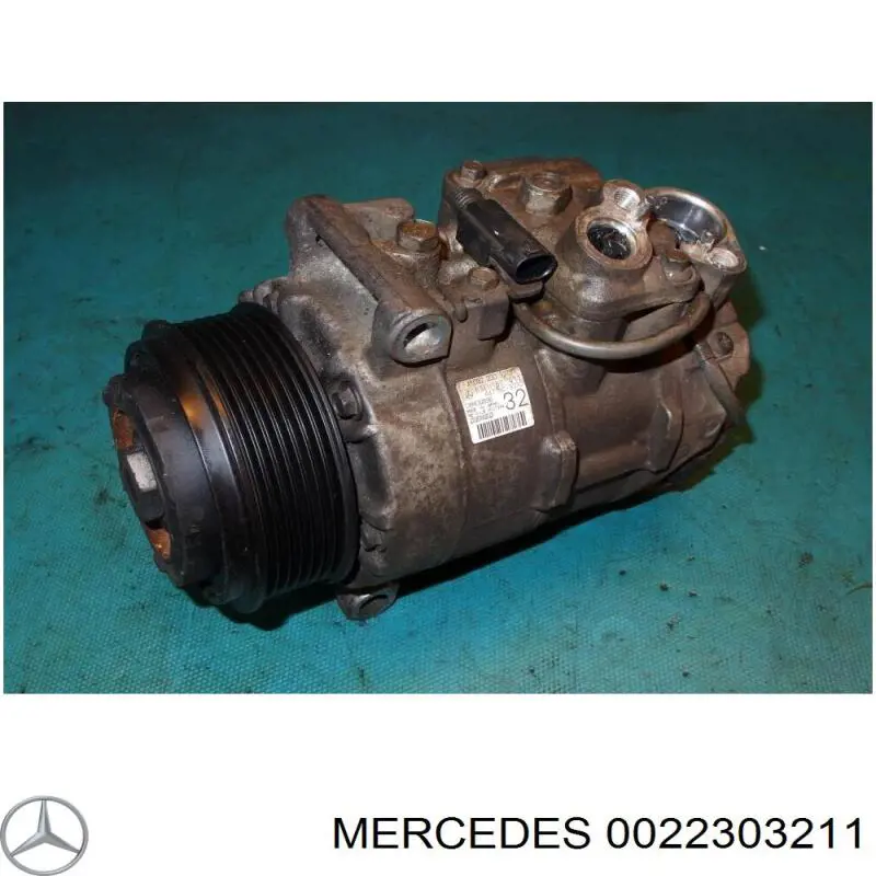 Sprężarka klimatyzacji Mercedes 0022303211 cena, od 146,42 USD