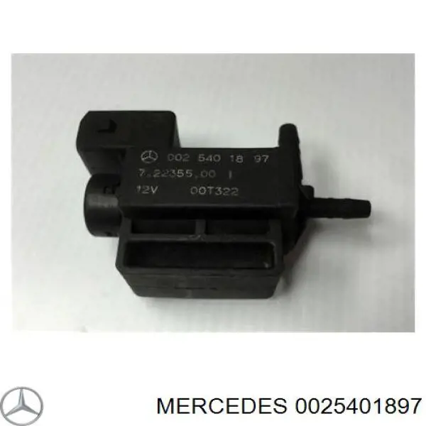 Do koszyka 0025401897 Mercedes Zawór-przełącznik regulatora klap kolektora ssącego