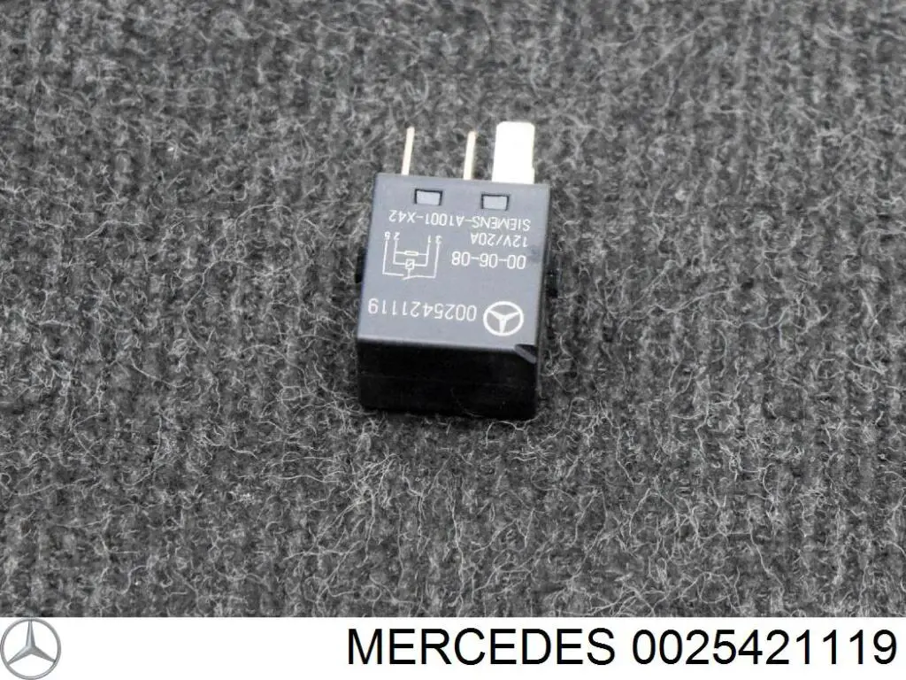 Przekaźnik wentylatora Mercedes 0025421119 cena, od 19,61 USD