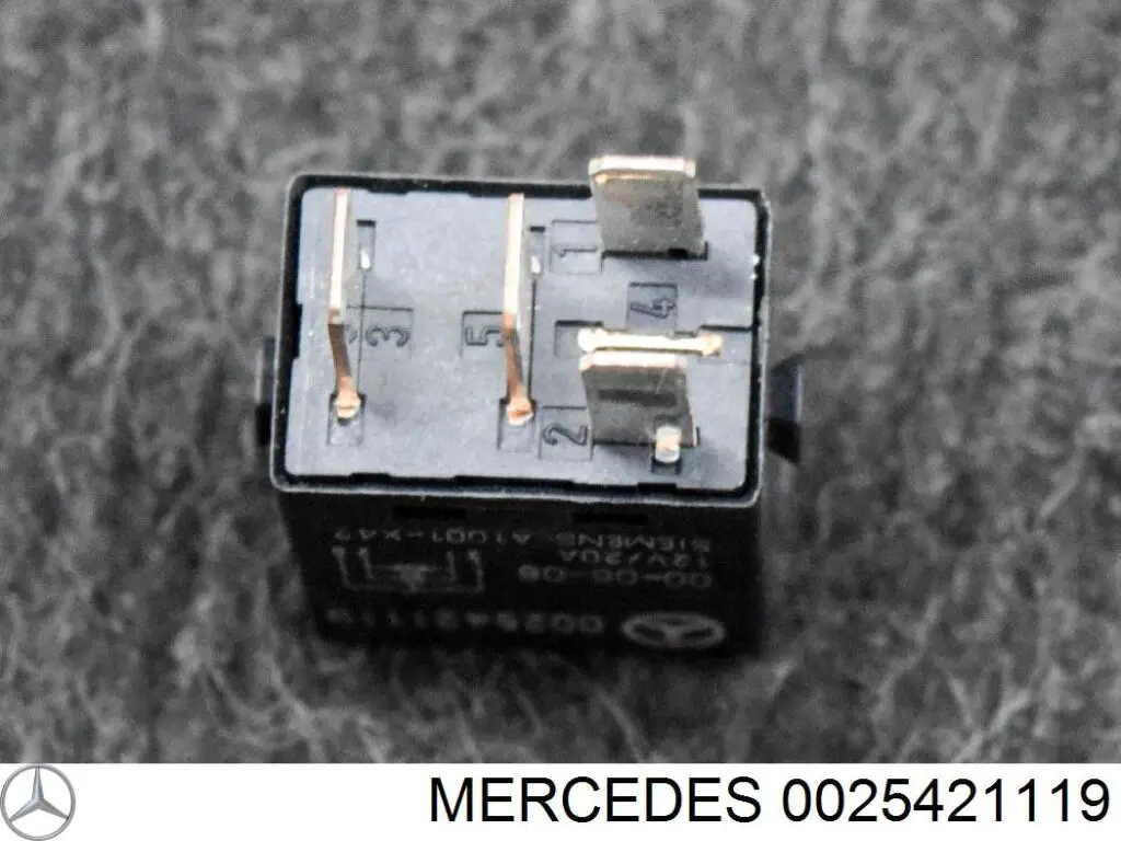 Przekaźnik wentylatora Mercedes 0025421119 cena, od 19,61 USD