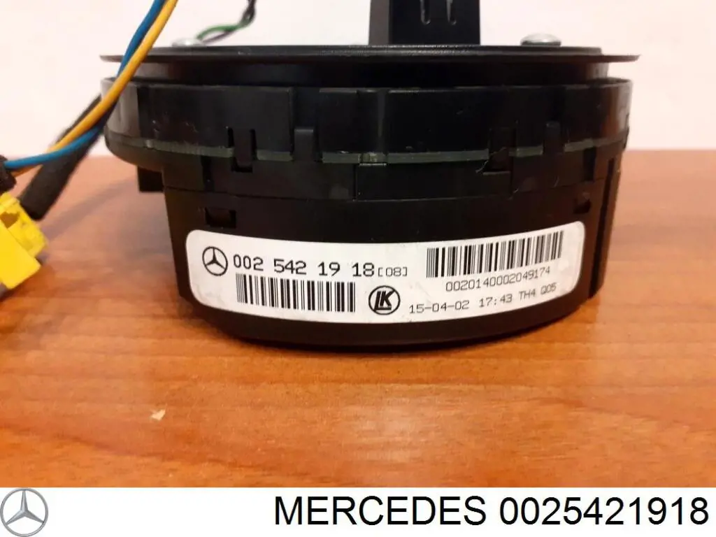 Czujnik kąta skrętu kierownicy Mercedes 0025421918 cena, od 129,40 USD