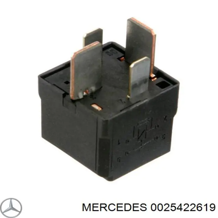 0025422619 Mercedes Przekaźnik rozrusznika