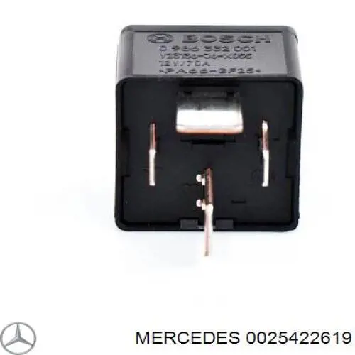 Przekaźnik rozrusznika 0025422619 Mercedes