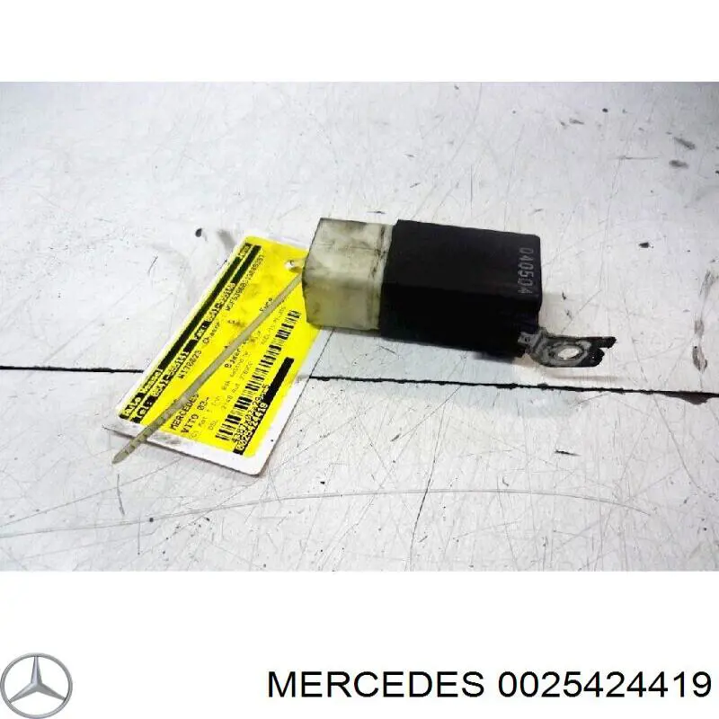 Przekaźnik wentylatora Mercedes 0025424419 cena, od 129,00 USD