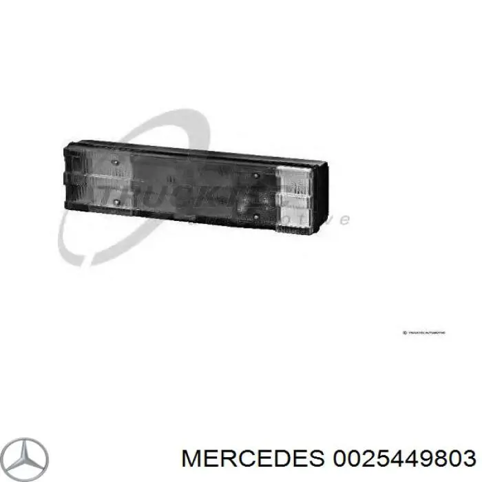 Lampa zespolona tylna lewa