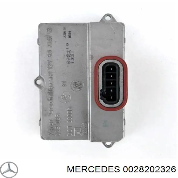 Urządzenie zapłonowe (ksenon) Mercedes 0028202326 cena, od 28,07 USD